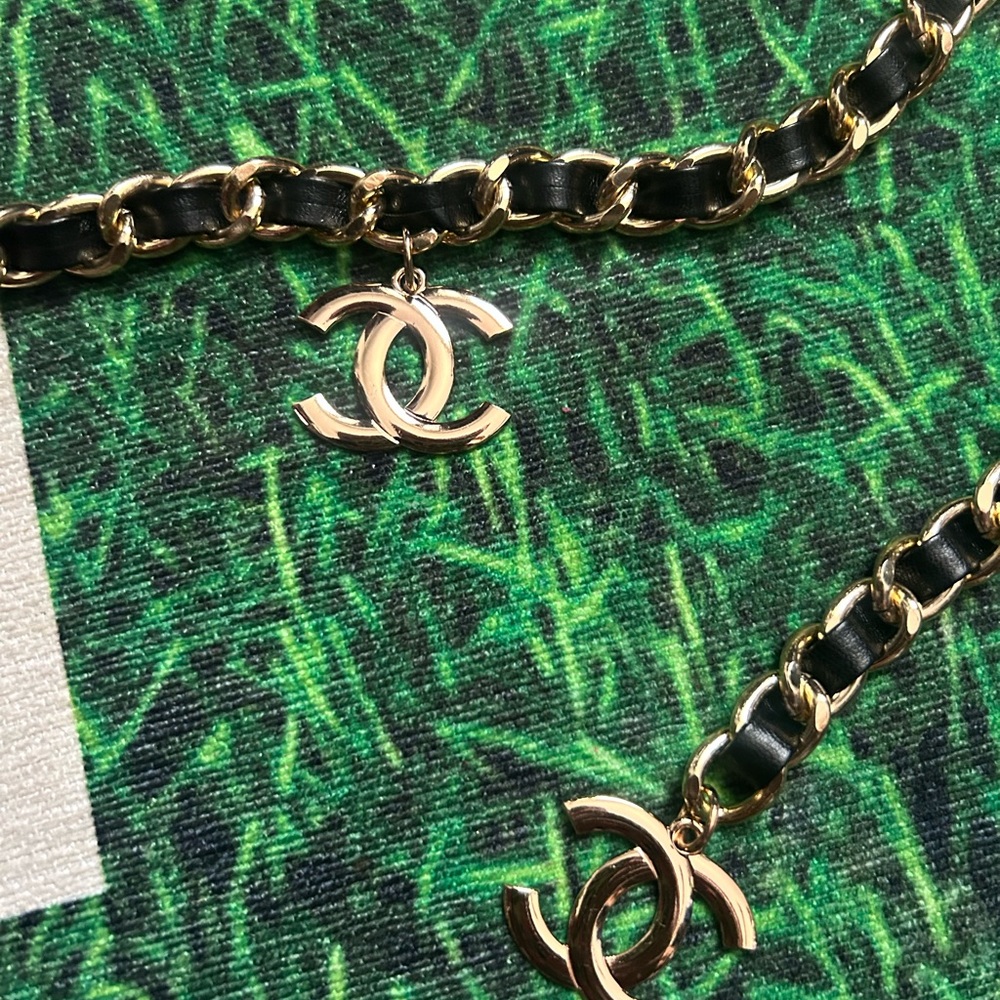NWT CC Gold Chain Accent belt - Picture 3 of 3